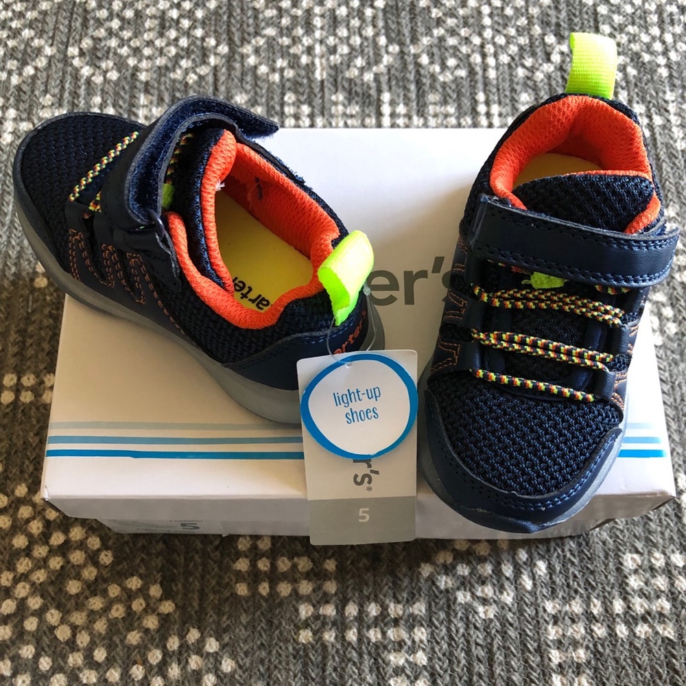 Carter’s boys light up shoes